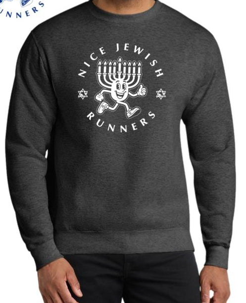 Limited Edition Chanukah Crewneck: The Shamash Sweater